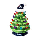 8" LED Ceramic Christmas Tree, Tennessee Titans
