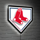 Boston Red Sox, LED Wall Decor, Edgelite, Baseball Homeplate