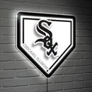 Chicago White Sox, LED Wall Decor, Edgelite, Baseball Homeplate