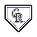 Colorado Rockies, LED Wall Decor, Edgelite, Baseball Homeplate