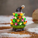 Colorado Rockies Mini LED Tabletop Christmas Tree 4"