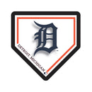 Detroit Tigers, LED Wall Decor, Edgelite, Baseball Homeplate