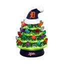 Detroit Tigers Mini LED Tabletop Christmas Tree 4"