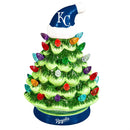 Kansas City Royals 8" LED Ceramic Christmas Tree