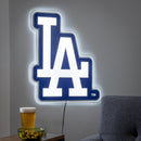 Los Angeles Dodgers LED Wall Decor, Glazelite, Logo