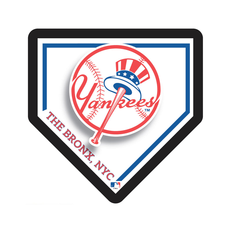 New York Yankees Baseball Homeplate LED Wall Decor