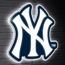 New York Yankees LED Wall Decor, Glazelite, Logo