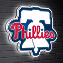 Philadelphia Phillies LED Wall Decor, Glazelite, Logo