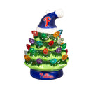Philadelphia Phillies Mini LED Tabletop Christmas Tree 4"