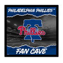 Philadelphia Phillies 23"H x 23"L LED Wall Decor, Edgelite, Square