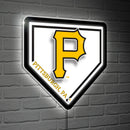 Pittsburgh Pirates, LED Wall Decor, Edgelite, Baseball Homeplate