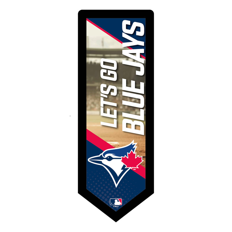 Toronto Blue Jays Baseball Pennant Glazelite LED Decor
