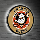LED Wall Decor, Edgelite, Hockey Round, Anaheim Ducks