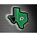 Dallas Stars Hockey State Shape Edgelite LED Decor