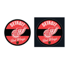 Detroit Red Wings Hockey Large Round Vintage Edgelite LED Decor