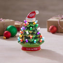8" LED Ceramic Christmas Tree, Detroit Red Wings