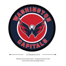Washington Capitals Hockey Large Round Edgelite LED Decor