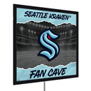 Seattle Kraken 23"H x 23"L LED Wall Decor, Edgelite, Square