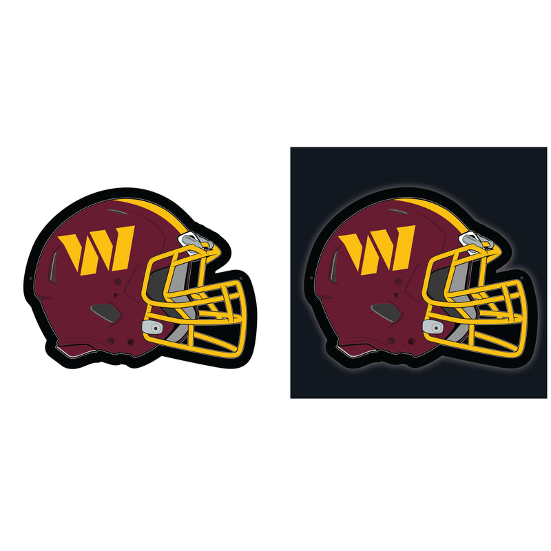 Washington Commanders NFL Football Helmet Edgelite LED Decor