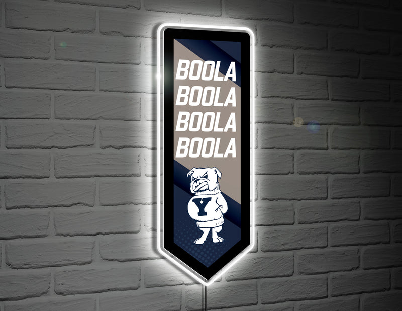 Yale University College Pennant Glazelite LED Decor