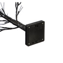 19" High LED Halloween Glittered Tree