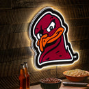 Virginia Tech College Mascot Glazelite LED Decor
