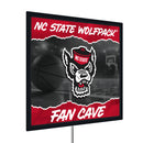 North Carolina State University 23"H x 23"L LED Wall Decor, Edgelite, Square, Basketball