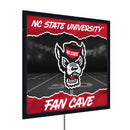 North Carolina State University 23"H x 23"L LED Wall Decor, Edgelite, Square