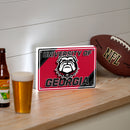 Desklite LED Decor, Rectangle, College Football, University of Georgia