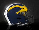 Desklite LED Decor, Helmet Shape, College Football,University Of Michigan