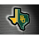 LED Wall Decor, Edgelite, State Shape, Texas, Baylor University,8led925tex