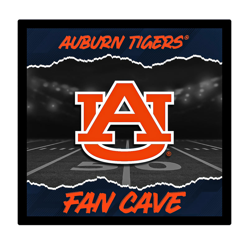 Auburn University 23"H x 23"L LED Wall Decor, Edgelite, Square