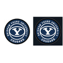 Brigham Young University College Large Round Edgelite LED Decor