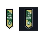 LED Wall Decor, Edgelite, College Football Pennant, Colorado State University