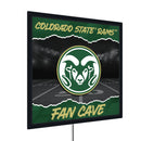 Colorado State University 23"H x 23"L LED Wall Decor, Edgelite, Square