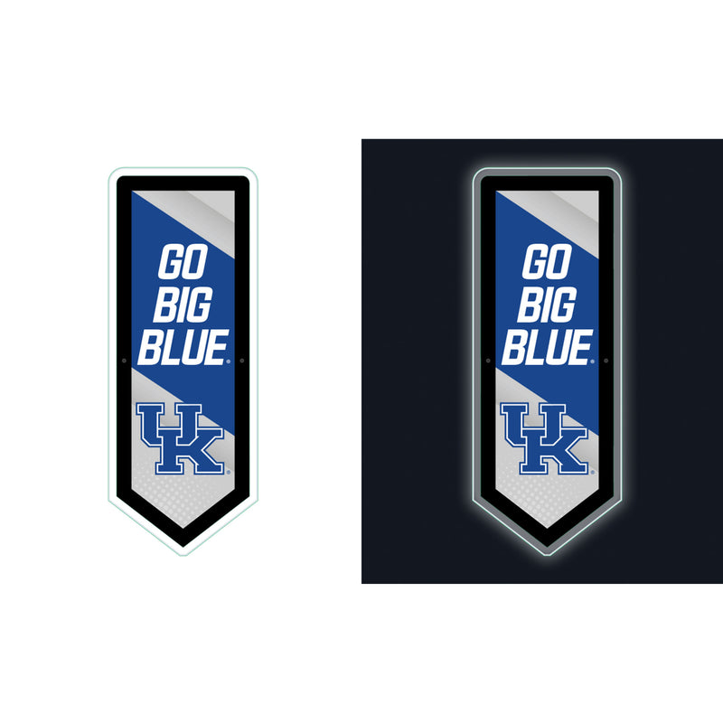 University of Kentucky College Pennant Glazelite LED Decor