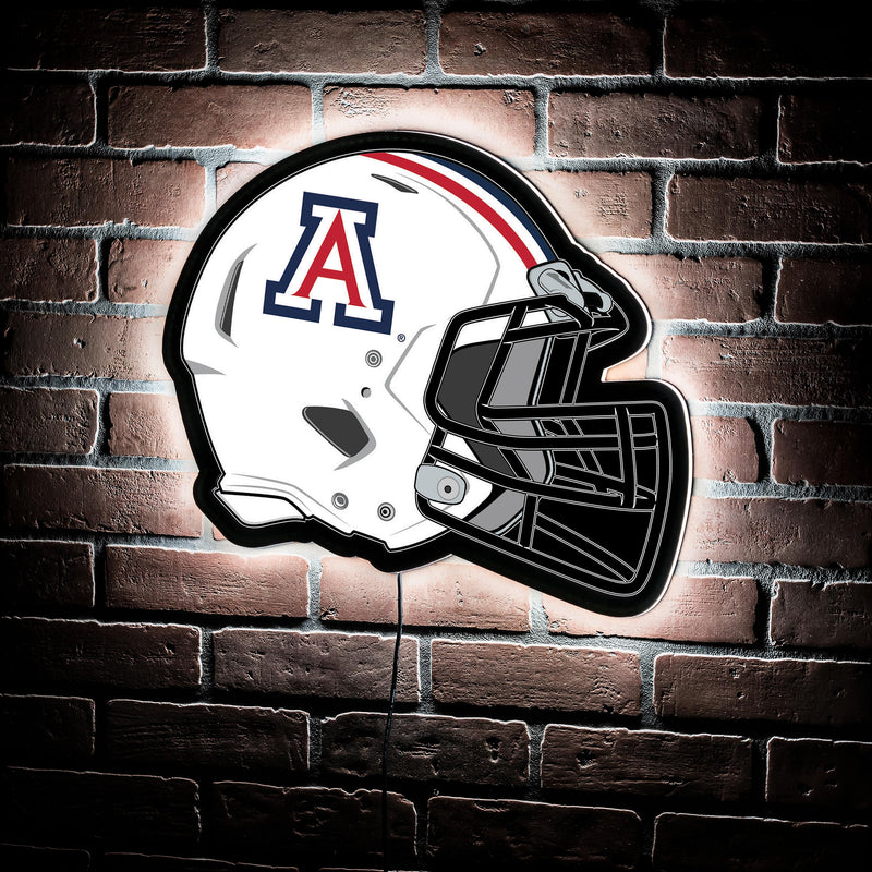 University of Arizona College Helmet Edgelite LED Decor