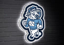 University of North Carolina College Mascot Glazelite LED Decor
