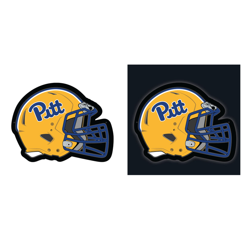 University of Pittsburgh College Helmet Edgelite LED Decor