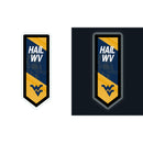 West Virginia University College Pennant Glazelite LED Decor