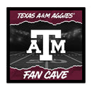 Texas A&M 23"H x 23"L LED Wall Decor, Edgelite, Square