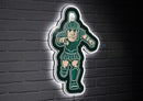 Michigan State University College Mascot Glazelite LED Decor