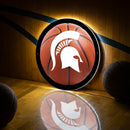 LED Wall Decor, Small Rounds, Michigan State Basketball,8led971mrdb