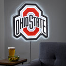 Ohio State Buckeyes LED Wall Decor, Glazelite, Logo