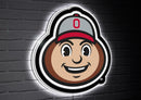 Ohio State University College Mascot Glazelite LED Decor