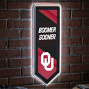 LED Wall Decor, Pennant, University of Oklahoma,8led974pen