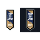 Montana State University College Pennant Glazelite LED Decor