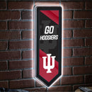 LED Wall Decor, Pennant, University of Indiana,8led995pen