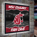 Washington State University 23"H x 23"L LED Wall Decor, Edgelite, Square