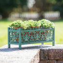 Verdigris Finish Laser Cut Butterfly Planter